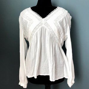 Gianni Bini Long Sleeved Top w/ Cold Shoulder